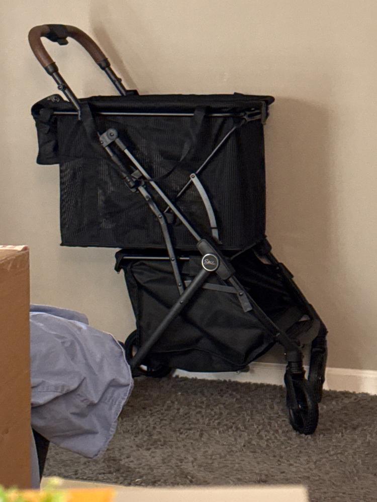 Lightweight & Foldable Personal Shopping Cart - Customer Photo From Karen Weidman