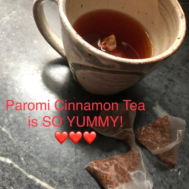 Cinnamon Chai Tea Caffeine-Free, Rooibos-based and Organic, in Pyramid Tea  Bags - Paromi Tea
