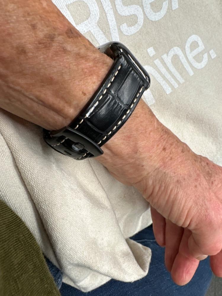 Vintage Leather Watch Bands - Customer Photo From Libby F.