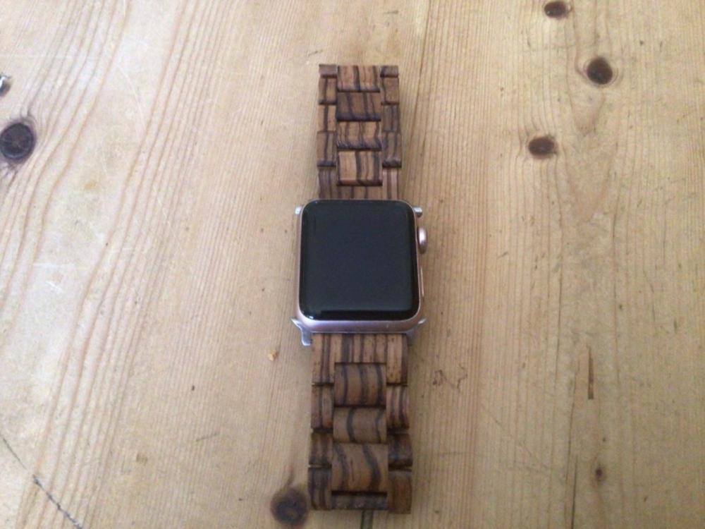 Natural Wood Watch Bands - Customer Photo From Fred R.