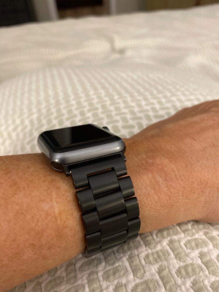 Stainless Steel Link Watch Bands - Customer Photo From Jessica Neblett