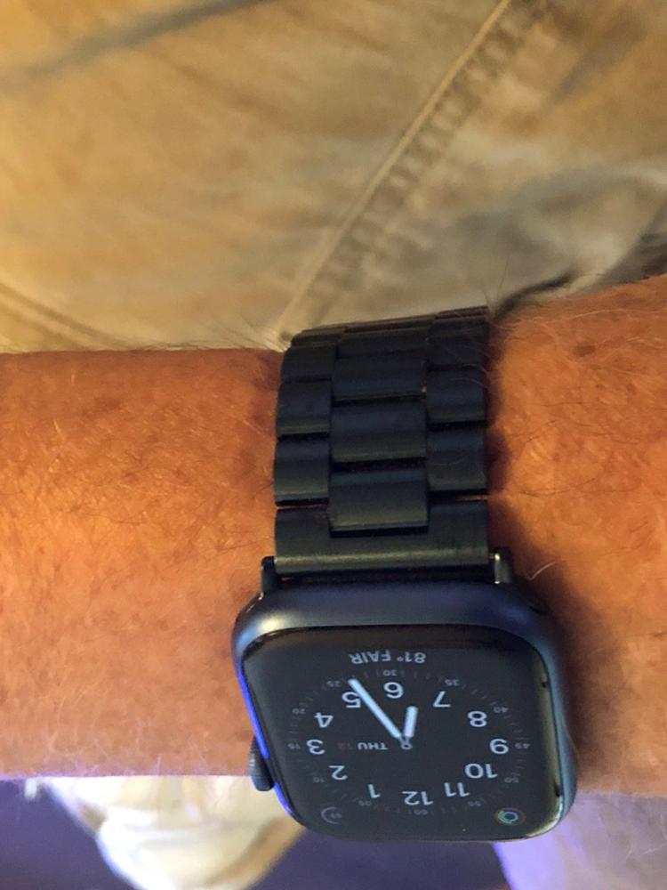 Stainless Steel Link Watch Bands - Customer Photo From Martin