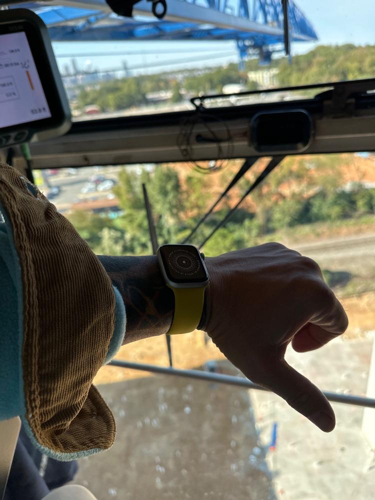 Classic Silicone Watch Bands - Customer Photo From Justin Dykes