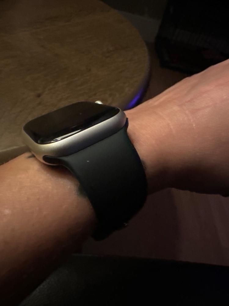 Classic Silicone Watch Bands - Customer Photo From Monica Wittenburg