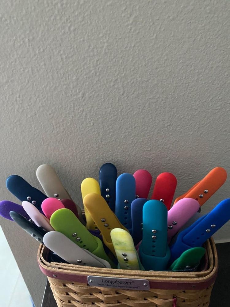 Classic Silicone Watch Bands - Customer Photo From Susan Williams