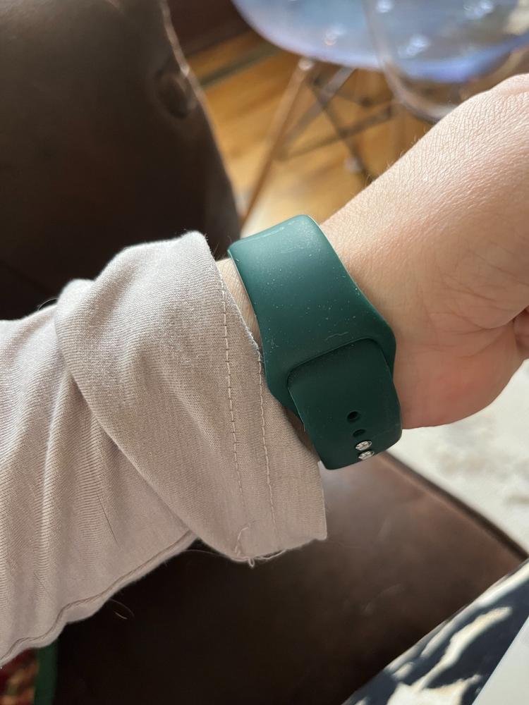 Classic Silicone Watch Bands - Customer Photo From Ashley Boone