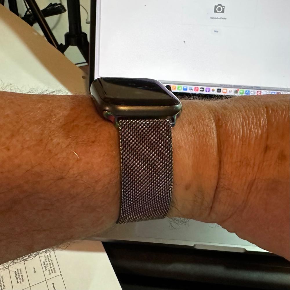 Stainless Steel Mesh Watch Bands - Customer Photo From Roger B.