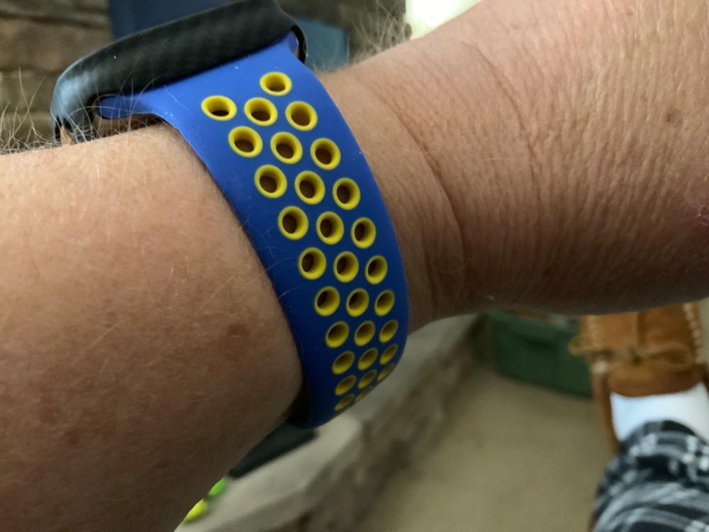 Active Pro Silicone Watch Bands - Customer Photo From Thomas T.