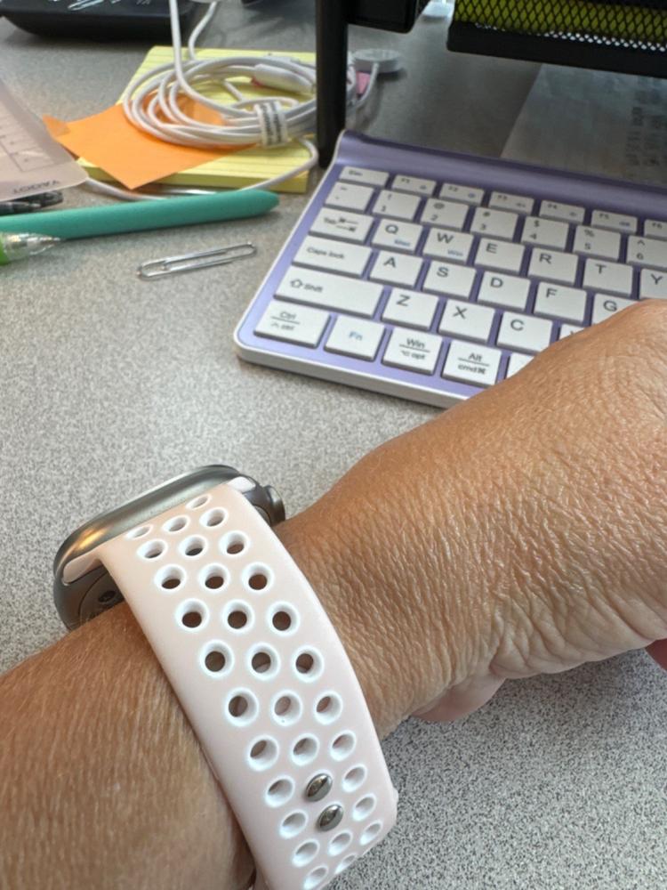 Active Pro Silicone Watch Bands - Customer Photo From Kim Redmon