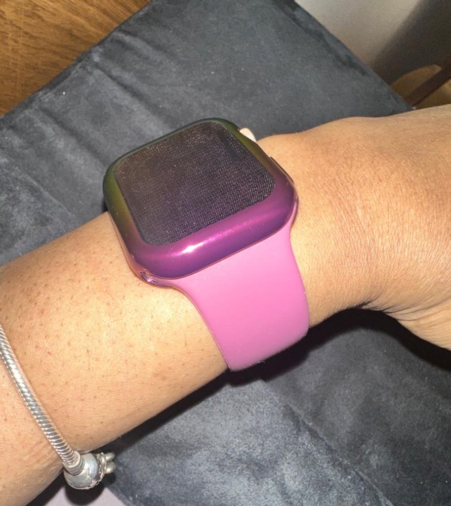 Cotton Candy Silicone Watch Bands - Customer Photo From DeAnna Vega
