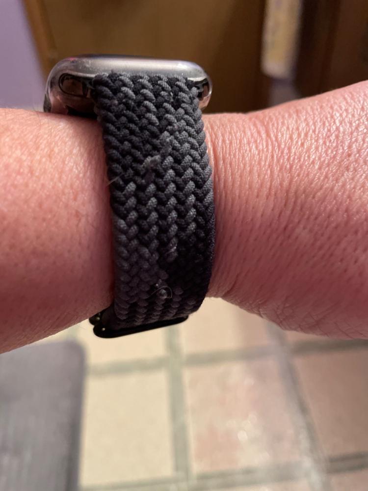 Braided Loop Watch Bands - Customer Photo From Mary Tabbi