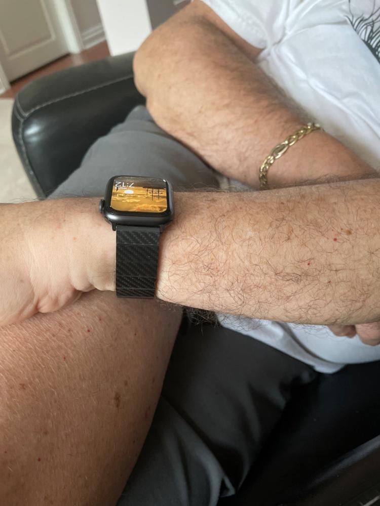 Carbon Fiber Watch Bands - Customer Photo From Tammy S.