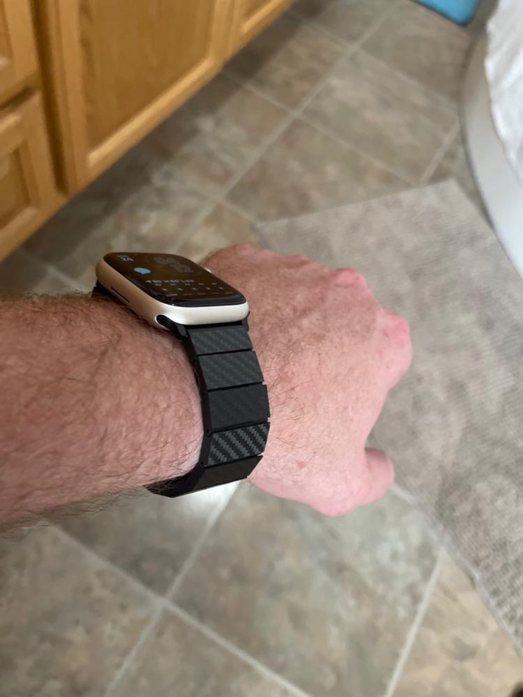 Carbon Fiber Watch Bands - Customer Photo From Dustin P.