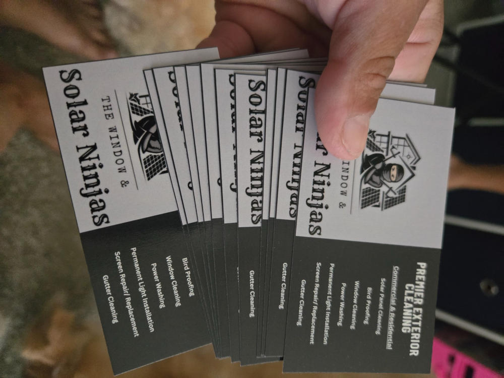 Business Cards - Customer Photo From Ashley Porchas