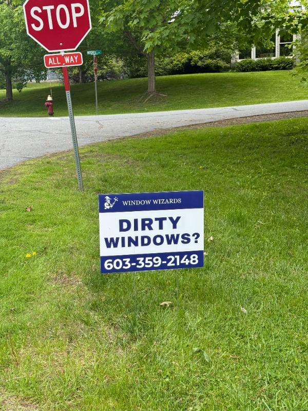 Yard Signs - Customer Photo From Ben Spencer