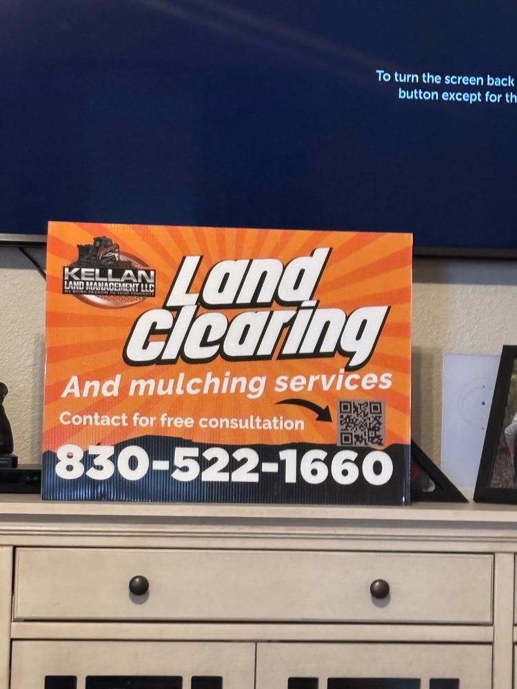 Yard Signs - Full Color - Customer Photo From Lance W.