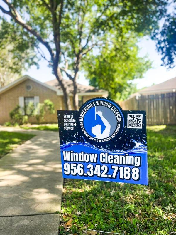 Die Cut Yard Signs - Custom - Customer Photo From Xavier Henderson