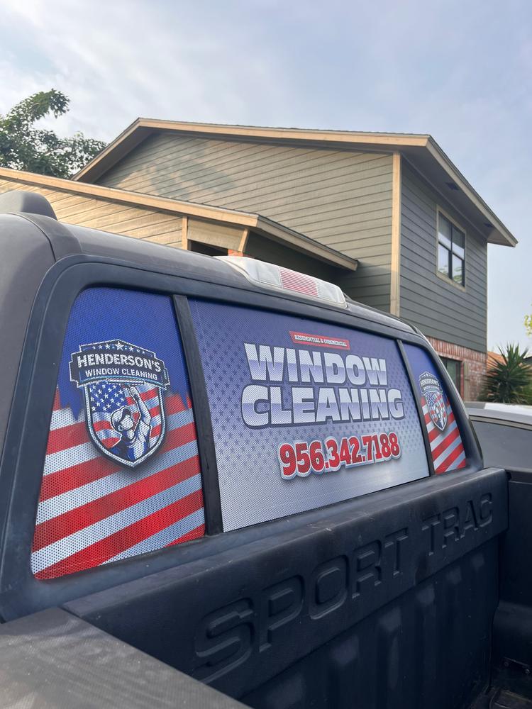Perforated Window Vinyl - Customer Photo From Xavier Henderson