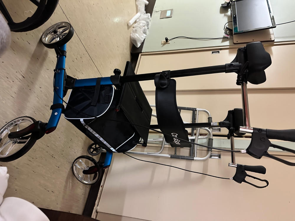 Advanced - 450LBS Capacity Bariatric Upright Walker - Customer Photo From Guest Customer