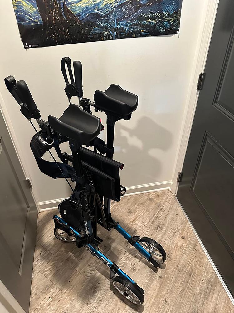 Advanced - 450LBS Capacity Bariatric Upright Walker - Customer Photo From am hooman