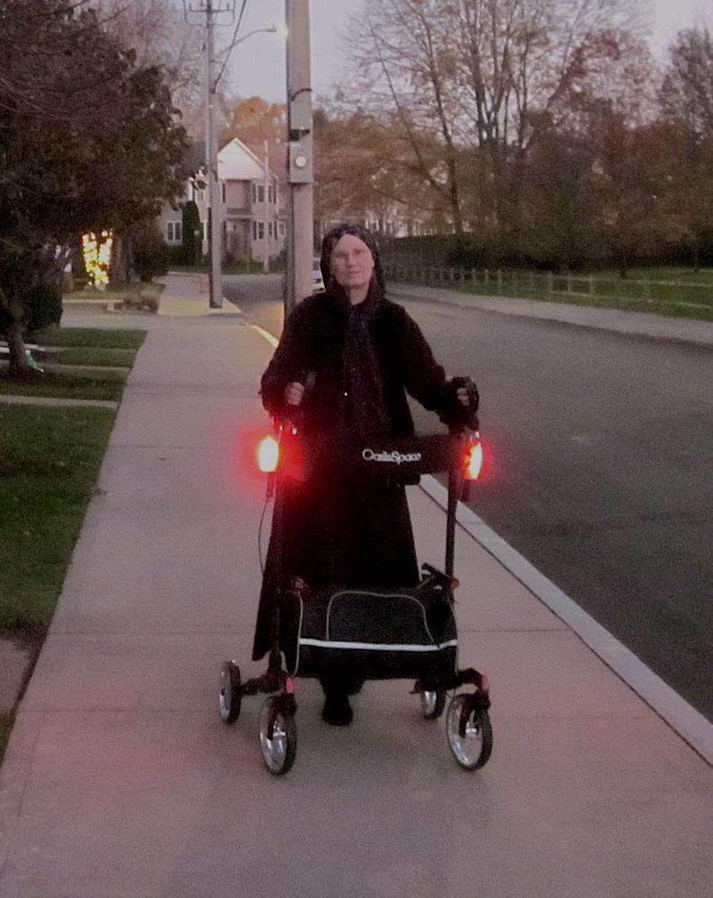 Advanced - 450LBS Capacity Bariatric Upright Walker - Customer Photo From M. B.