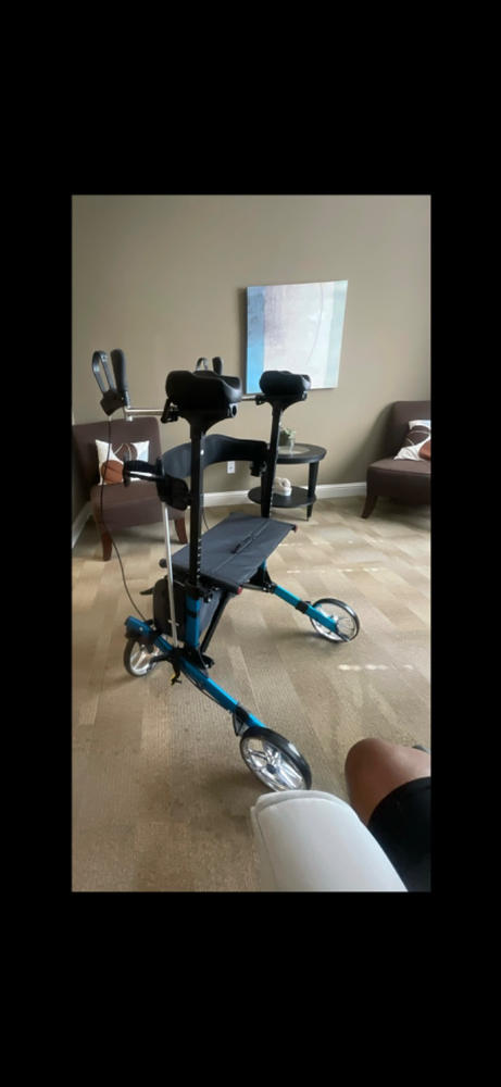 Advanced - 450LBS Capacity Bariatric Upright Walker - Customer Photo From Lawrence Walton