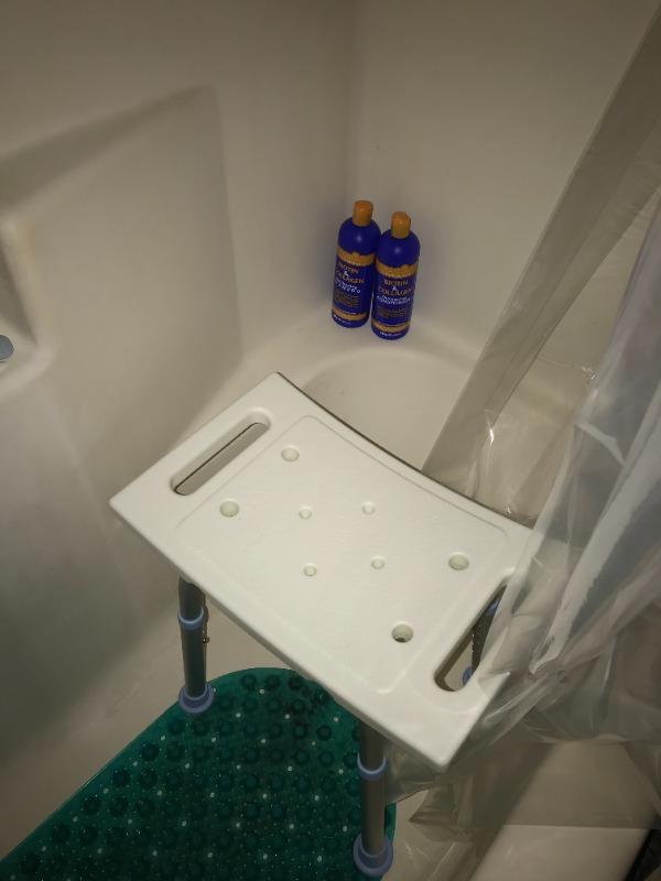 Standard - 300LBS Capacity Shower Stool - Customer Photo From judy keith