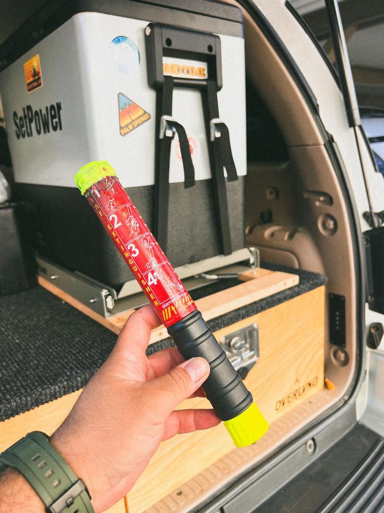 Element E50 Fire Extinguisher - Customer Photo From Street Functions