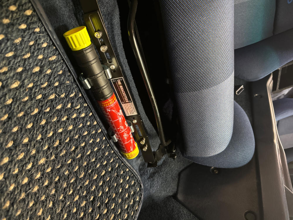Seat Rail Mount - Customer Photo From Matt Rainey