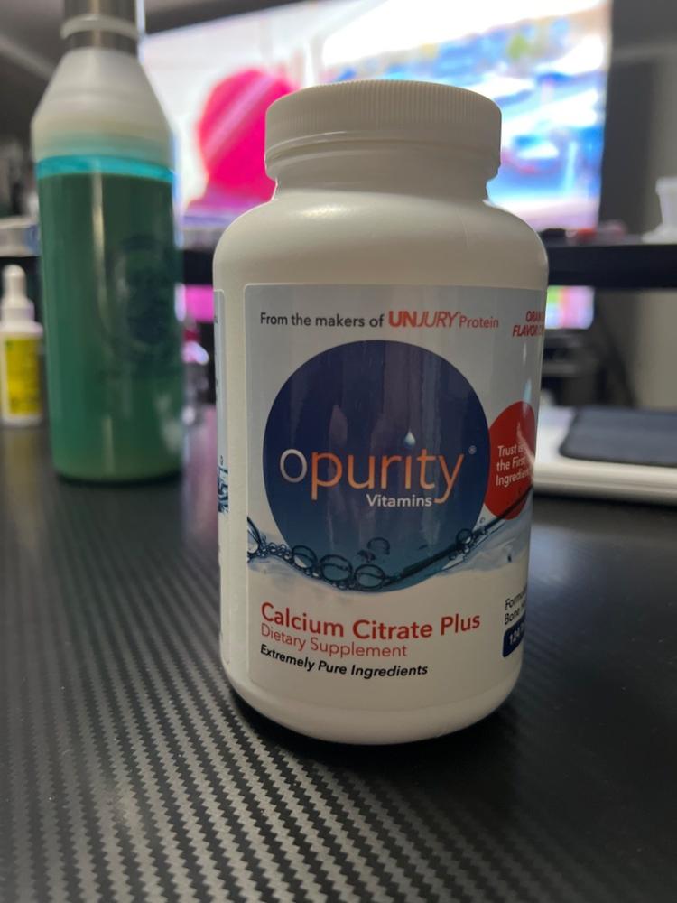 Opurity Calcium-Citrate Plus Chewable - Customer Photo From Anonymous