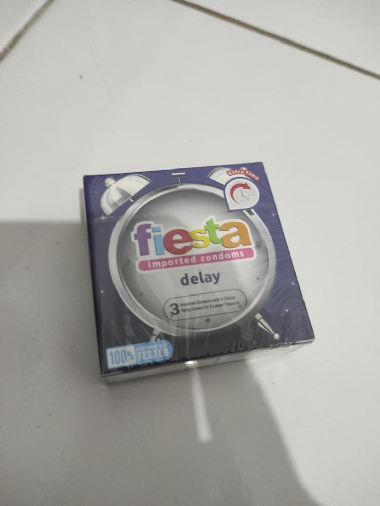 Fiesta Kondom Max Dotted - 3 Pcs - Customer Photo From Anonymous