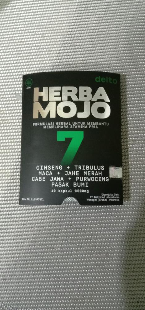 Herbamojo Suplemen Stamina Pria - 10 Kapsul - Customer Photo From Anonymous