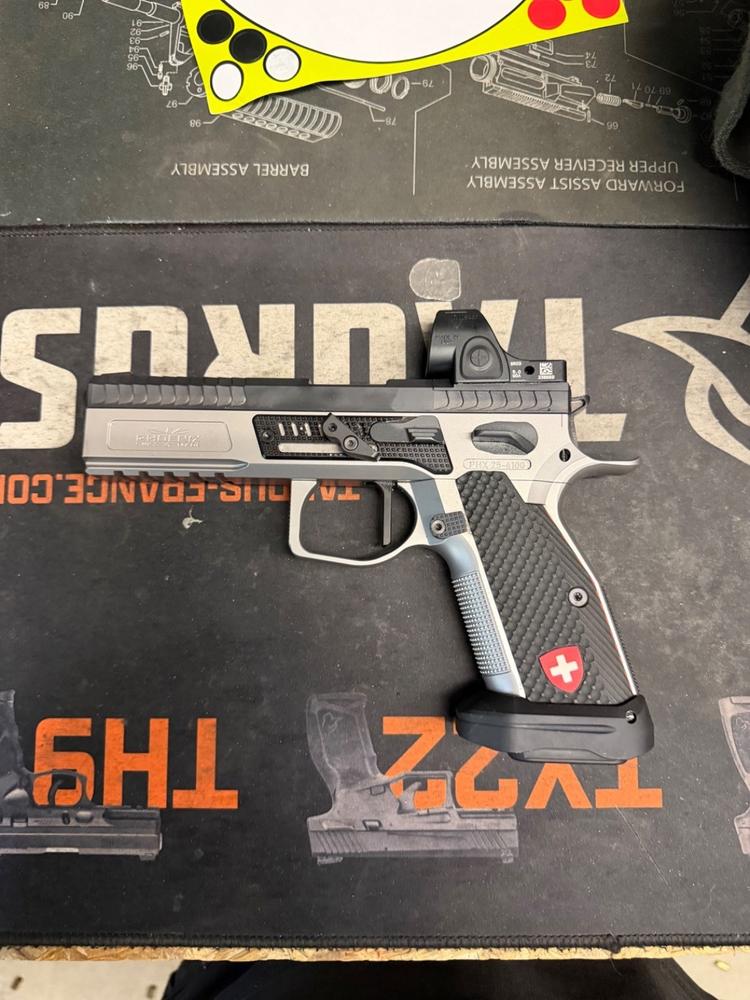 Phoenix Redback | Drake Thin Swiss Shield Inlay & Liner - LOK Grips