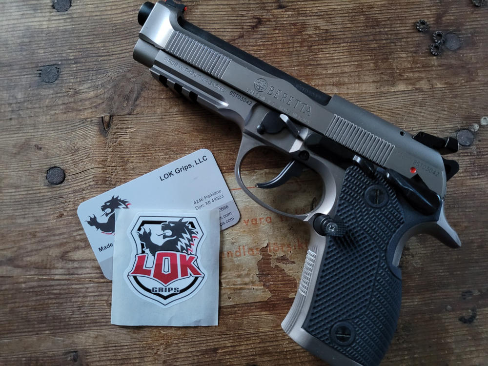 Beretta 92X Performance Veloce Wraparound - LOK Grips