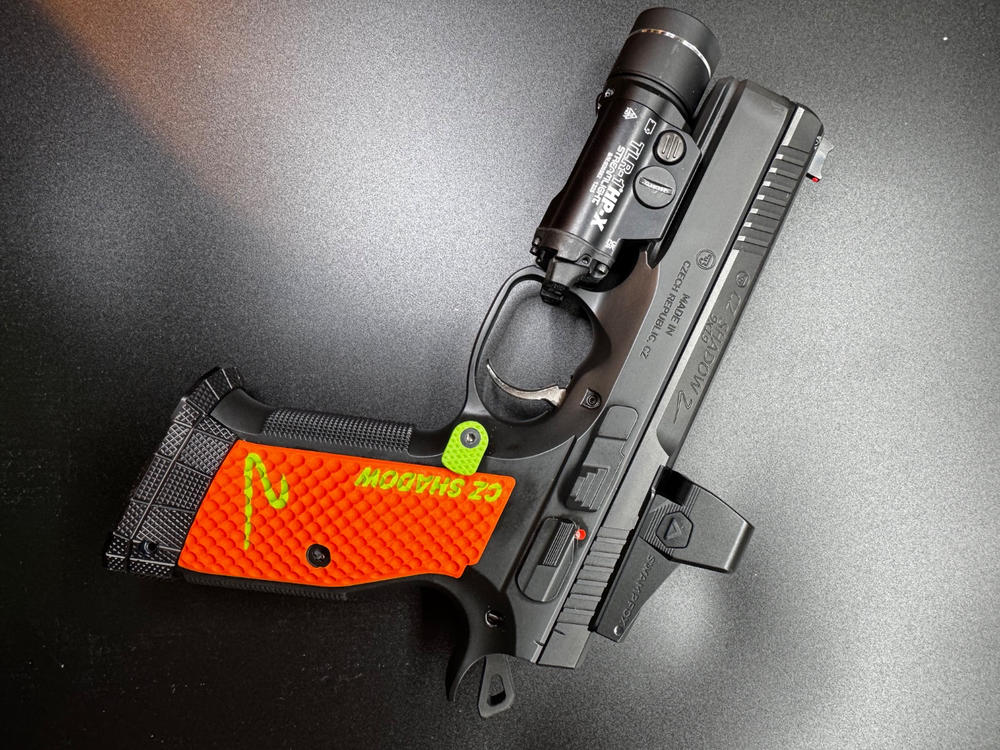 CZ Shadow 2 Magwell GridLOK Aluminum - LOK Grips