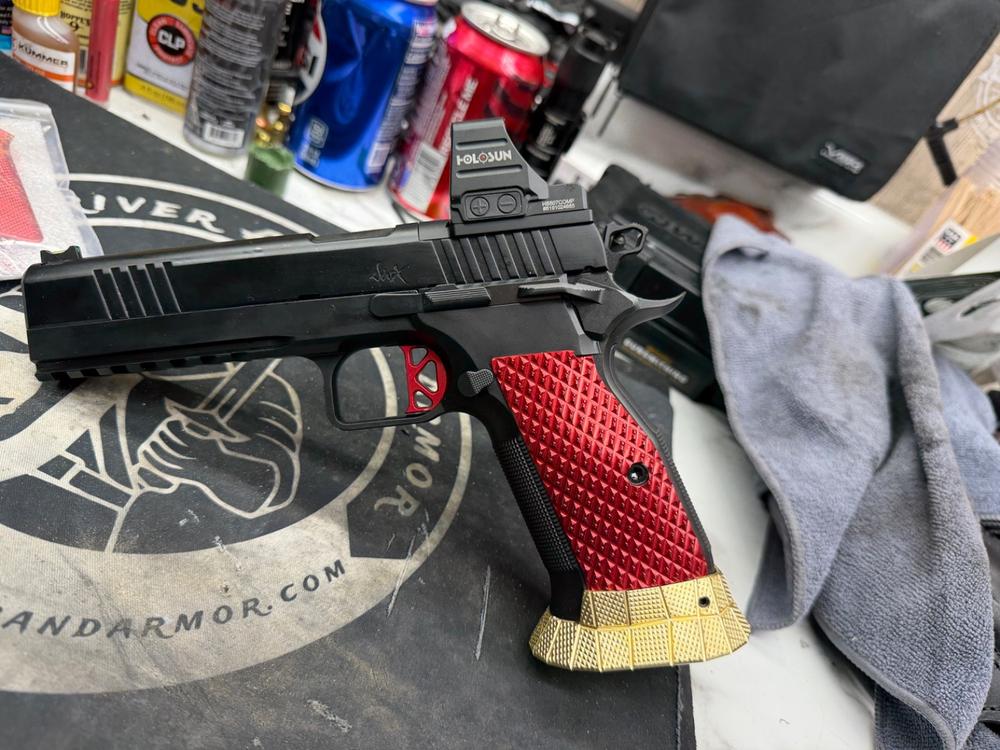 CZ Palm Swell LOK Jaws Aluminum - LOK Grips