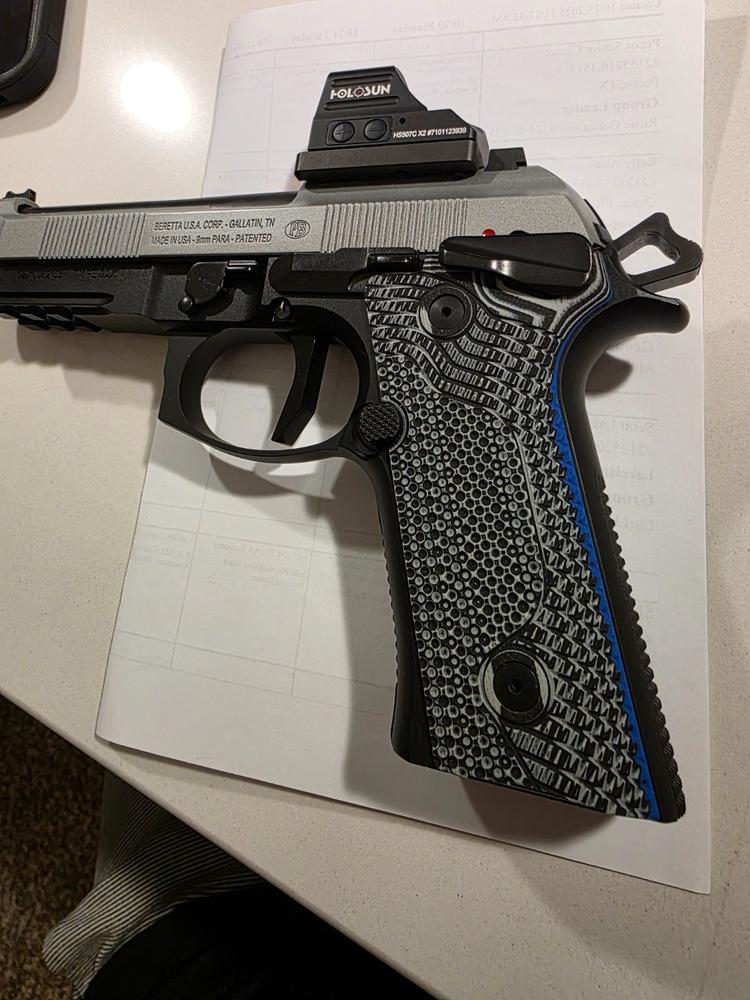 Beretta 92Xi Veloce Grips | LOK Grips