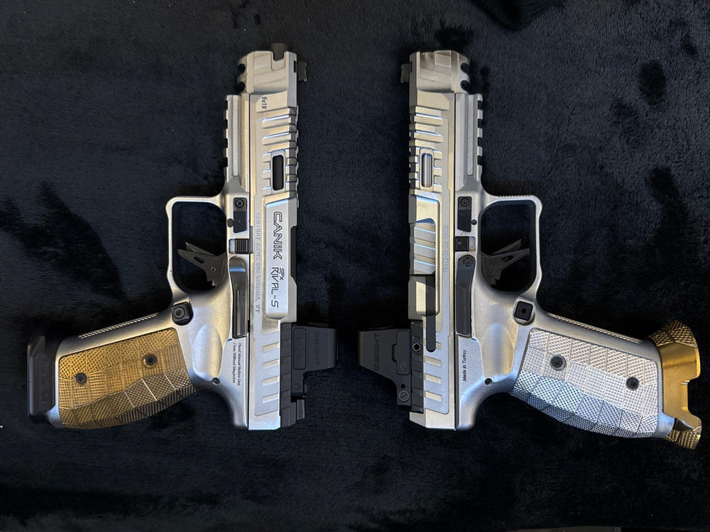 Canik SFx Rival-S Palm Swell GridLOK Aluminum Grips - Lok Grips