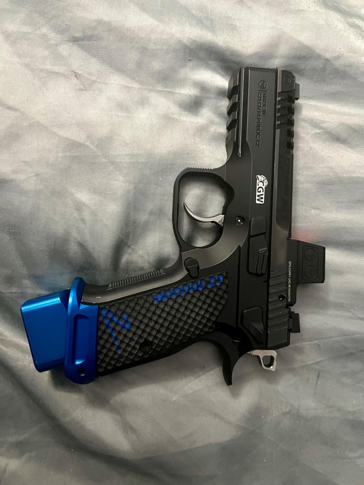 CZ Shadow 2 Compact Aluminum Magwells | LOK Grips