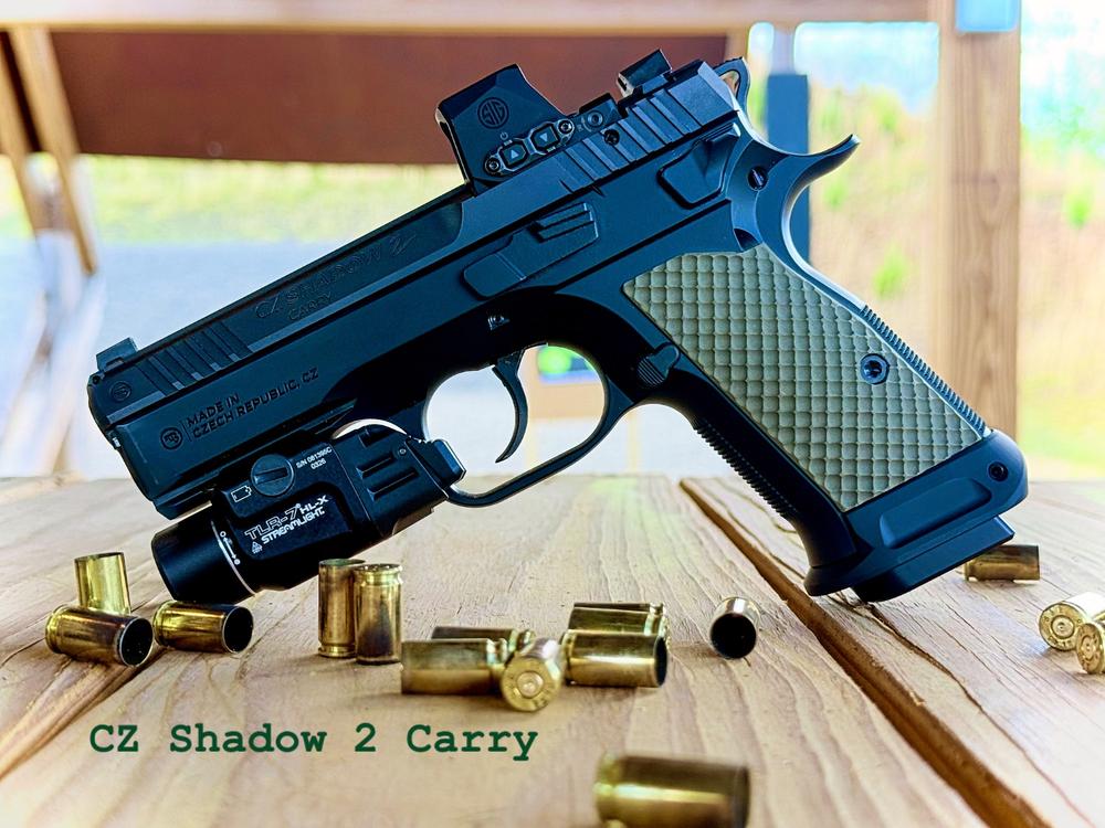 CZ Shadow 2 Compact Brass Magwells | LOK Grips
