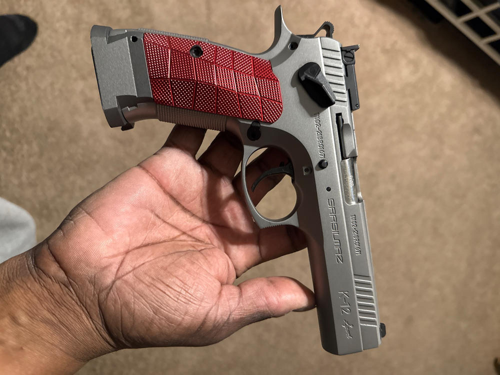SAR K12 Sport Palm Swell GridLOK Aluminum - LOK Grips