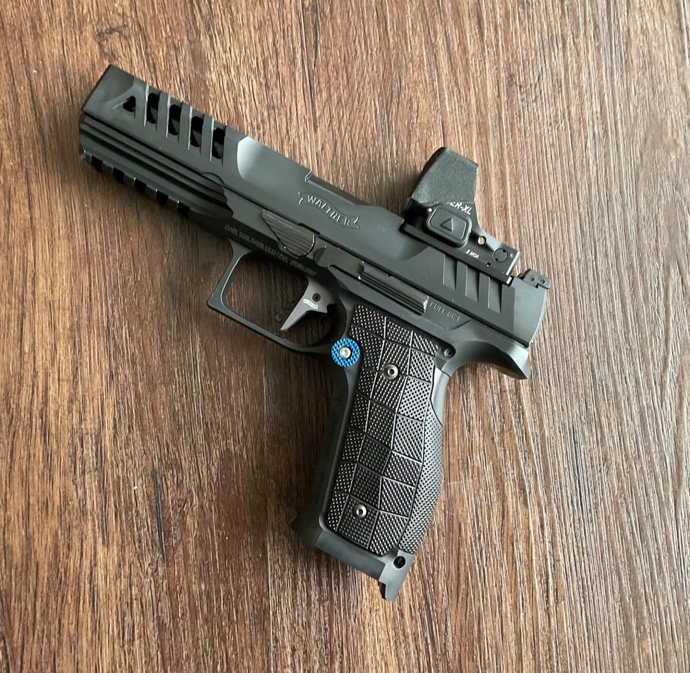 Aluminum Walther PDP Full Size Steel Frame Palm Swell GridLOK