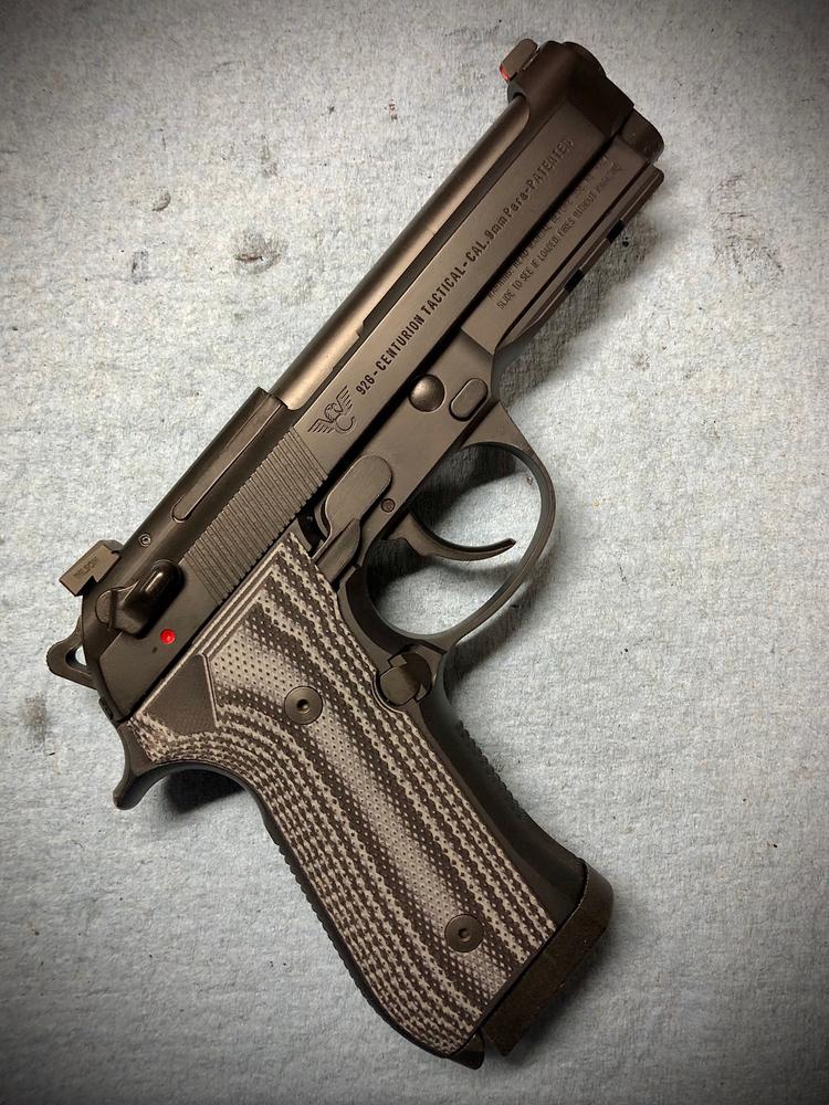 Beretta 92 Checkered - S.T.A.R.S. - LOK Grips