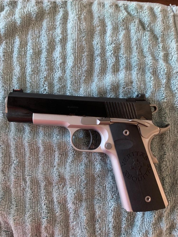 1911タイプ対応 グリップ装飾パーツ 花魁×天狗モチーフ ステンレス彫刻 Ezcad2 1911 Grip Pattern (la Santa Muerte)svg Format Included - Etsy