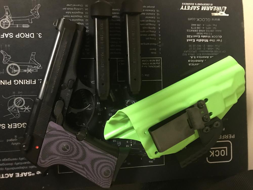 Beretta 92 Compact Thin Cyclone - LOK Grips