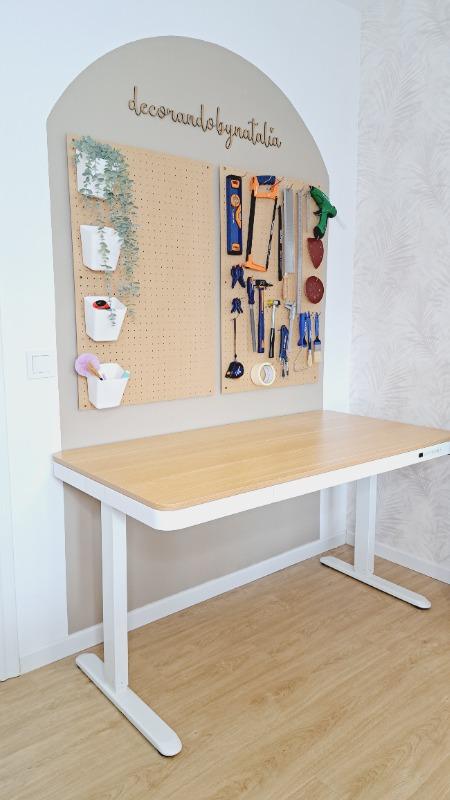 Höhenverstellbarer Schreibtisch mit Schubladen - Customer Photo From Hannah