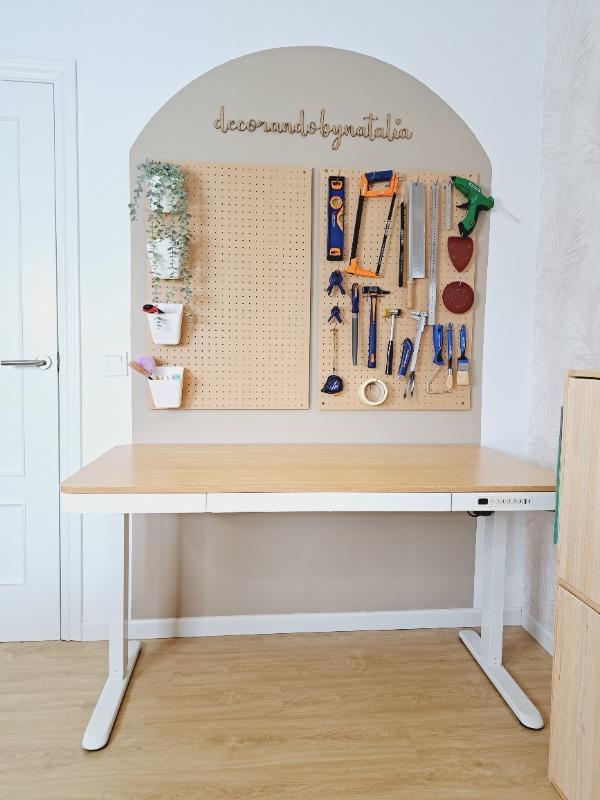 Höhenverstellbarer Schreibtisch mit Schubladen - Customer Photo From Hannah