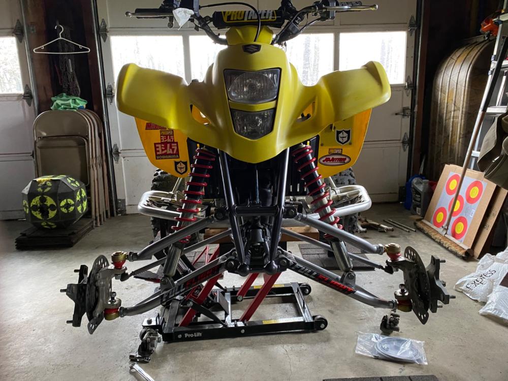 Suzuki - Elite 2.0 Series Extended ATV A-arms - Customer Photo From Jeffrey s Silvia