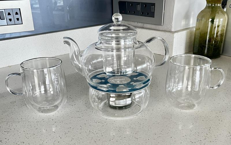 Teapot with Strainer 800ml and Burner - Customer Photo From johnwilkinson017