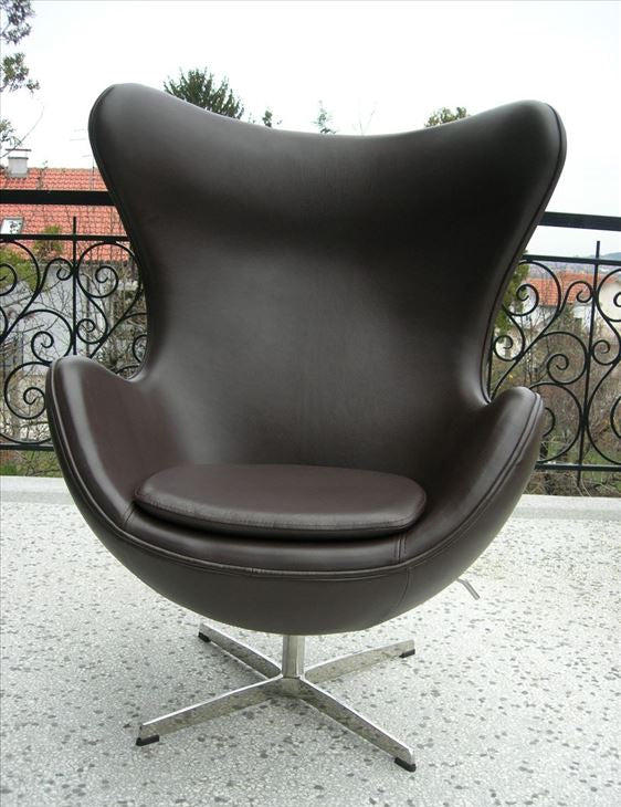 Egg Chair Replica with Stool - Customer Photo From Peter